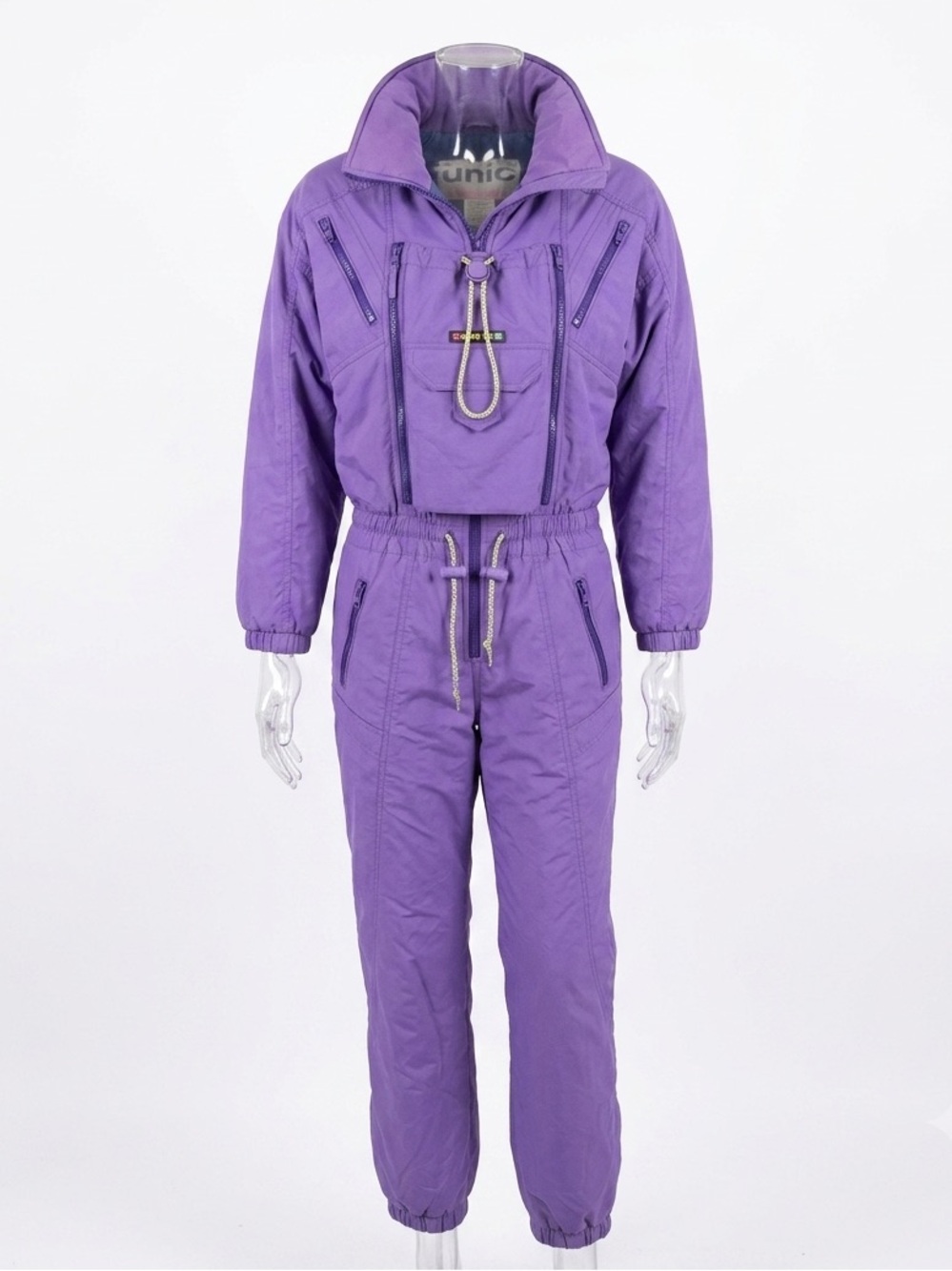 Vintage SUNICE Ski Suit Purple Youth SIZE 8
